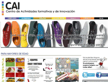 Tablet Screenshot of centrocai.es